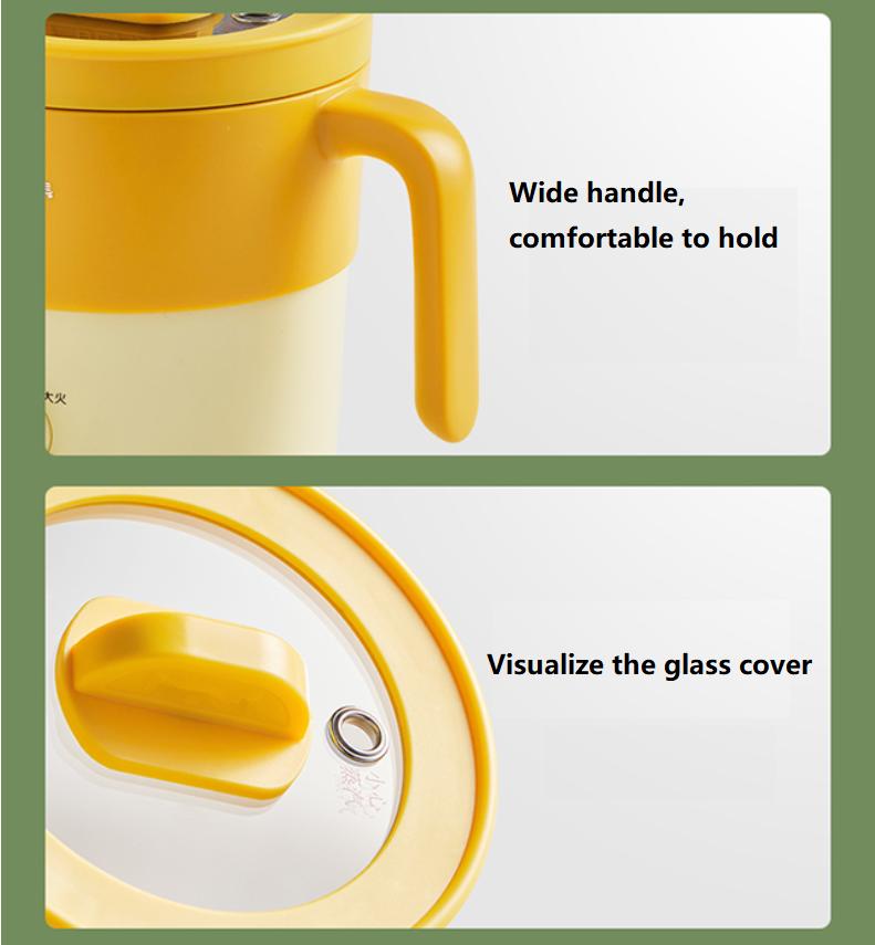 220V 1L Mini Fierbător Electric de Orez Antiaderent Mașină de Gătit Alimente Electric Casnic Oală Fierbinte Electrică Portabilă Mașină de Făcut Oală Fierbinte