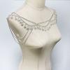 Accessories, Multi-Layer Water Drop Pendants, Rhinestone Shoulder Chains, Party Night Body Jewelry Accessories