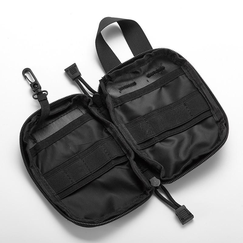 Military Fan Mobile Phone Bag EMT Tool Molle System Small Hanging Waist Medical Outdoor