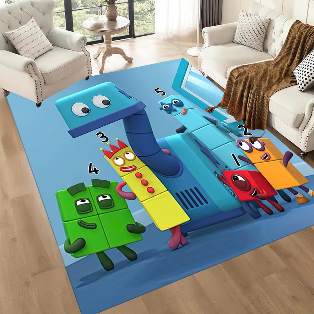 Numberblocks Carpet Perfect For Decorate Room Living Rooms Balcony Study Room Antislip Carpet Office Home Decor Birthdaychristmas Gift