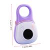 Wireless Earbuds with LED Lights CameraShaped BT Headphones with HiFi Sound Multifunction