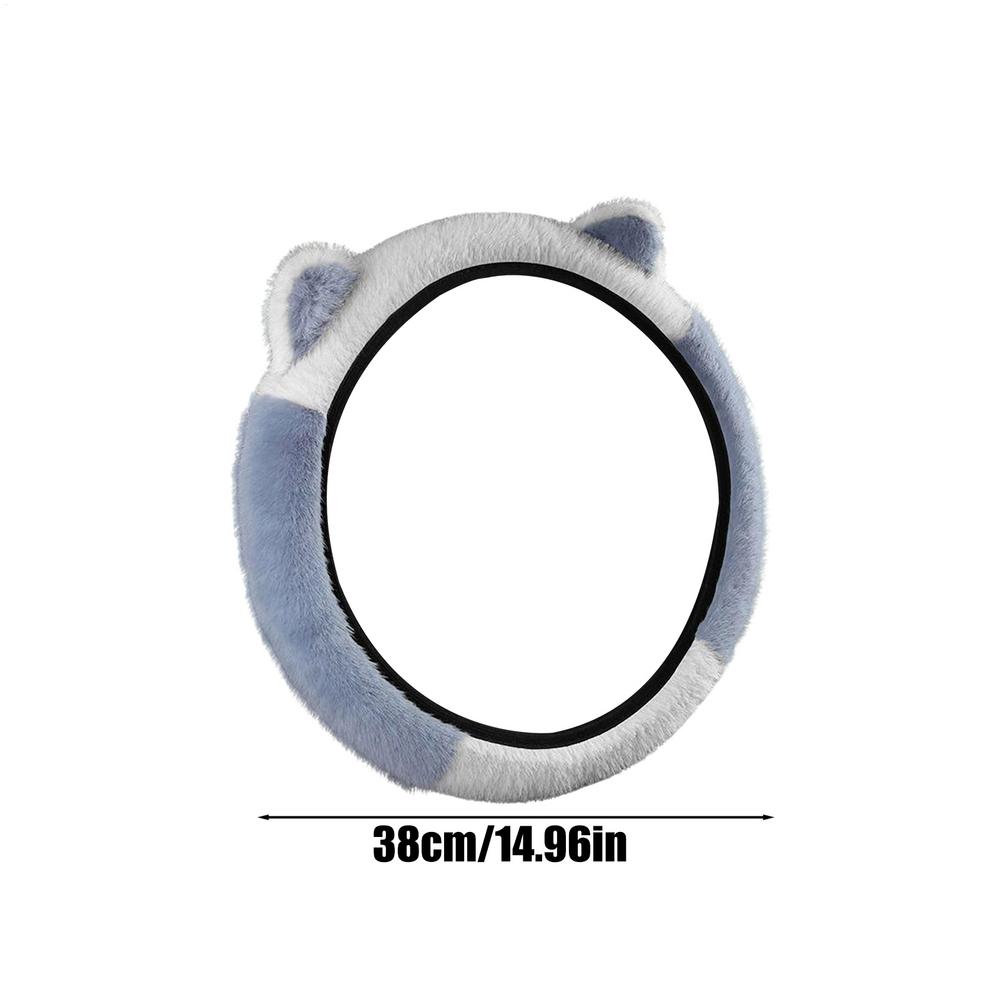 Car Wheel Cover Breathable 14.9 Inch Car Anti-Skid Steering Wheel Cover For Men Truck SUV Minivan Sedan Trucks Road Trip