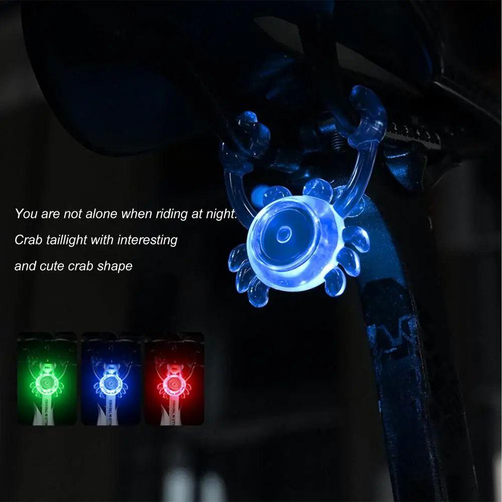 High Brightness Night Cycling Taillight Waterproof Bike Safety Warning Light  Riding Supplies