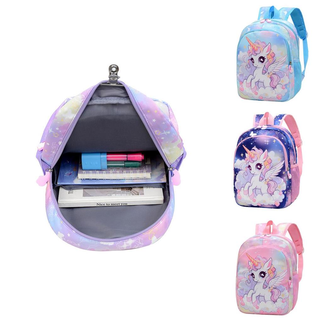 Kids School Bag Featuring Unicorn Design With Antishock Padding And Ergonomic Straps For Toddlers