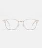 Byumaeb Cloud 2_Full Titanium Transparent Bottom Gold Square