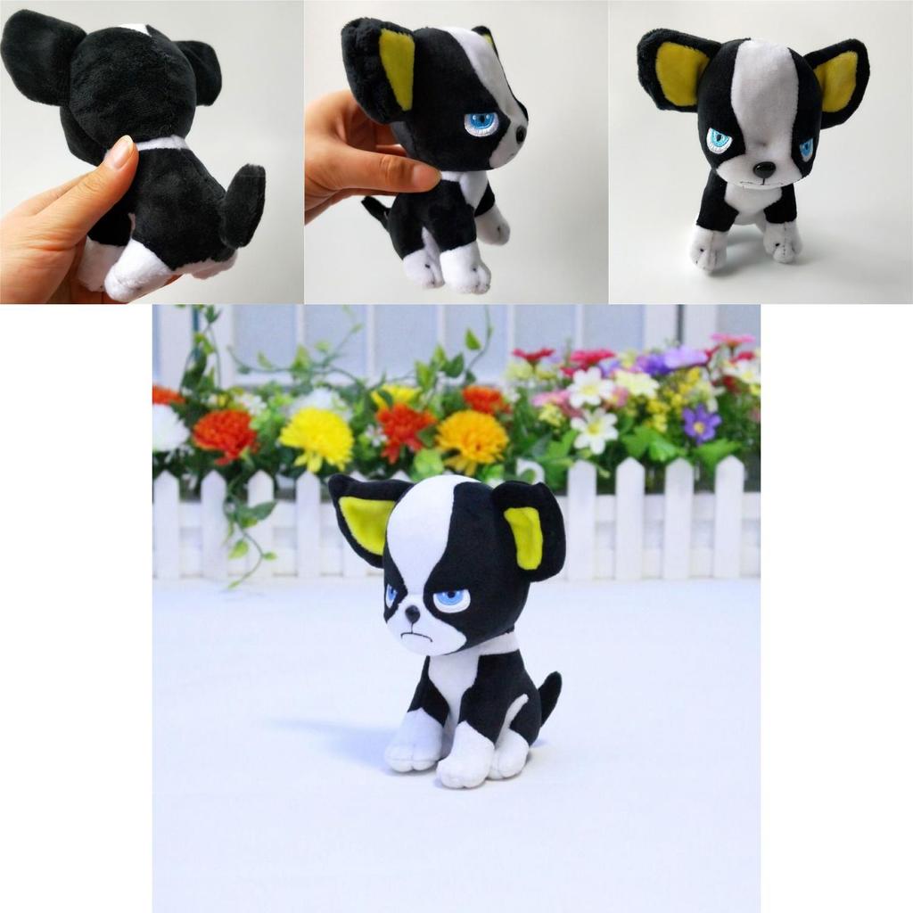 Adorable Jojo's Bizarre Adventure Golden Wind Dog Iggy Plush Toy Perfect For All Ages