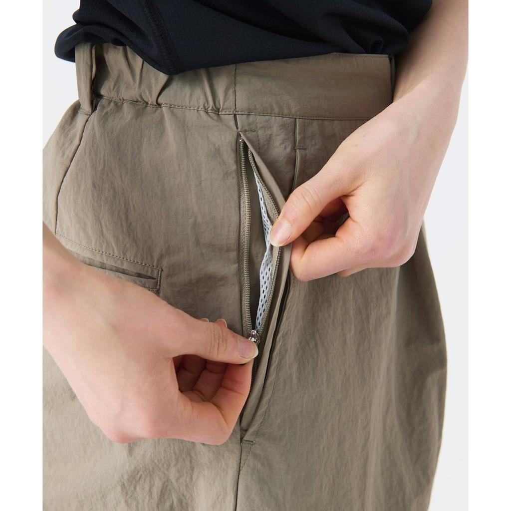 Snow Peak Nylon Washer Trousers Greige S