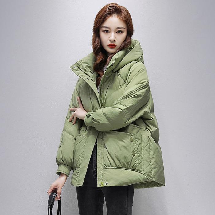 Popular Women's Winter Cotton Coat, Thickened and Warm, Short Style, Attractive and Fashionable