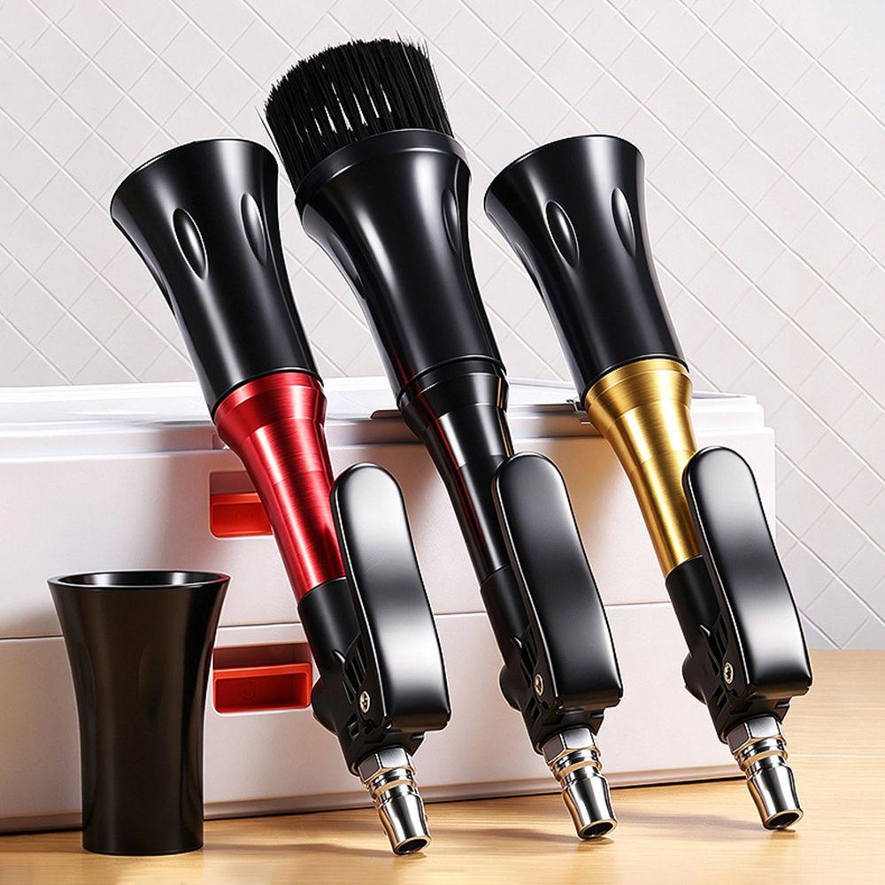 Aluminum Alloy Air Blow Front Exhaust Pneumatic Cleaning New Brush Nozzle Blower Car Cleaning