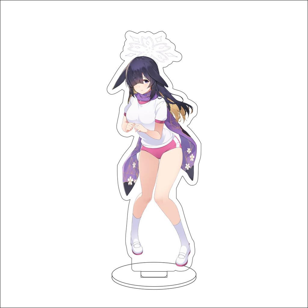 16CM Anime Blue Archive The Animation Cosplay Ornaments Takanashi Hoshino  Acrylic Stand Figure Stand Halloween Gifts
