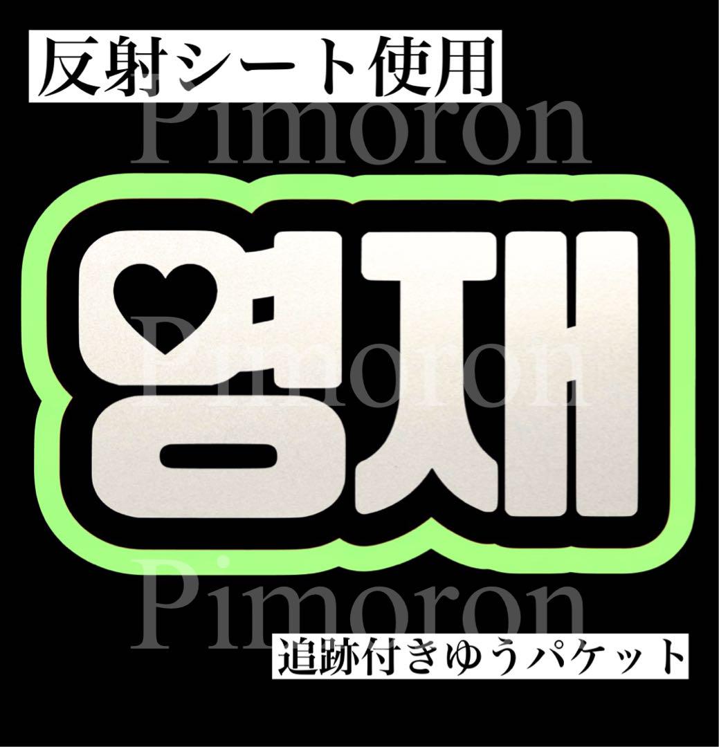 

[USED] TWS Youngjae Fan Letter Name Board Reflective Trading Card Hangul Korean Goods