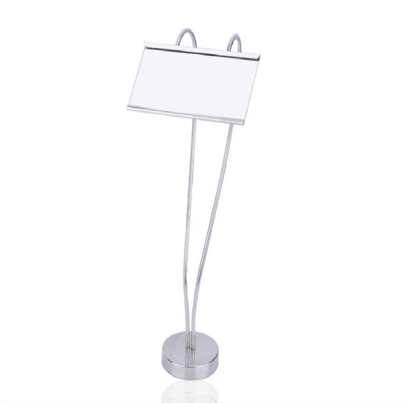 Stainless Steel Meal Seat Card Clips Adjustable Pop Desk Sign Price Tag Display Wedding Table Name Card Holder