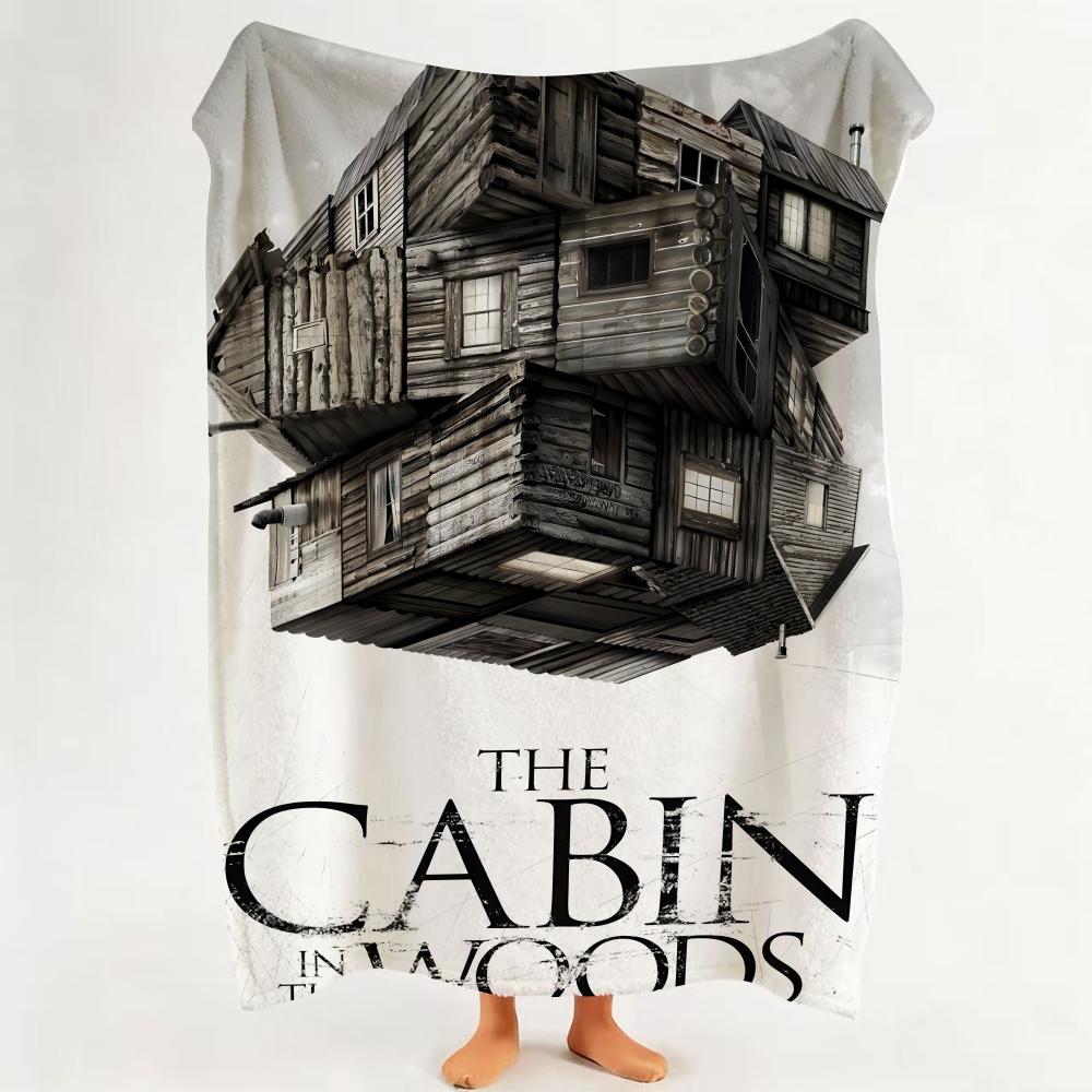 

Movie T The C Cabin I In T The W Woods Throw Flannel Throw Blanket Suitable for Sofa Living Room Bedroom 75cmx90cm