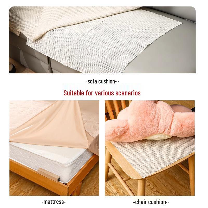 Non-Slip Silicone Bed Sheet and Sofa Pad