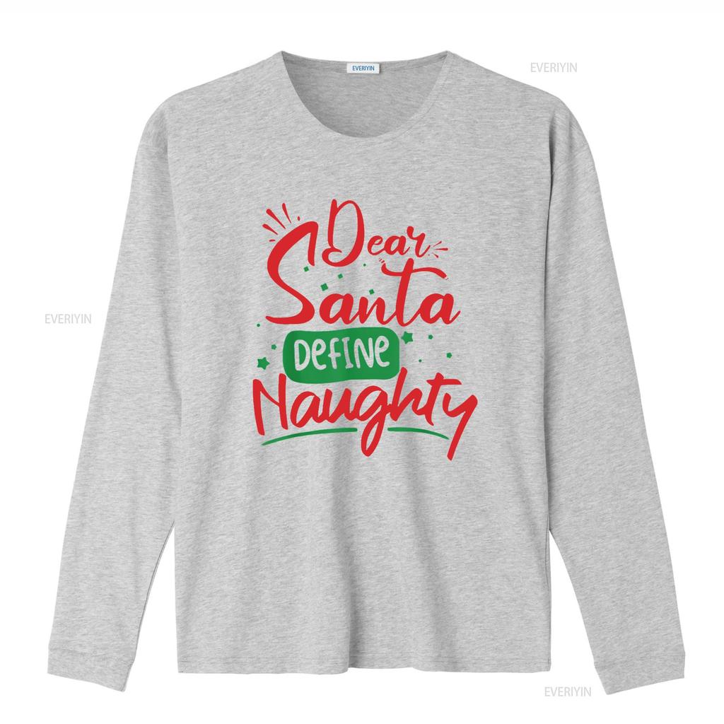 Womens Dear Santa Define Naughty T Shirt Funny Christmas Matching Black Medium Vintage Washed Soft Comfortable Graphic