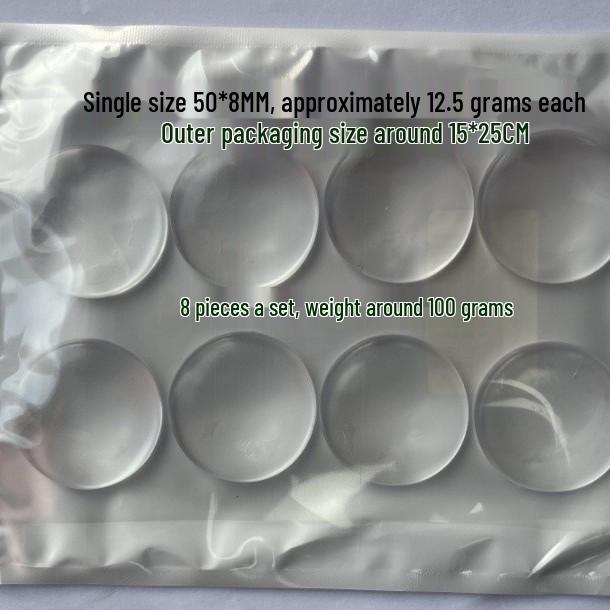 High-Transparency Anti-Collision Door Stopper & Silent Silicone Buffer Pad