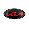 Emblema Cofano Anteriore Adesivo Stemmino Portellone Posteriore KIA Sportage Ceed Sorento Cerato Optima Picanto Rio Soul k3 k5 Stonic Montaggio