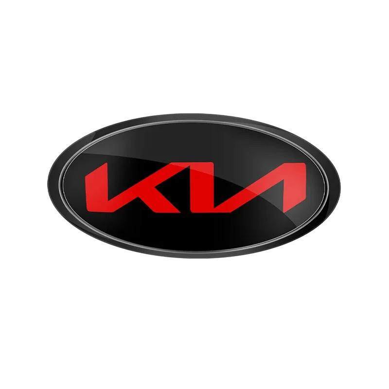Emblema Cofano Anteriore Adesivo Stemmino Portellone Posteriore KIA Sportage Ceed Sorento Cerato Optima Picanto Rio Soul k3 k5 Stonic Montaggio