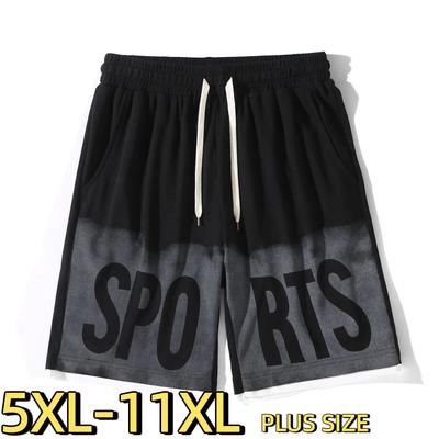 Men's Plus Size Athletic Shorts Summer Oversized Casual Beach Youth 5XL-11XL