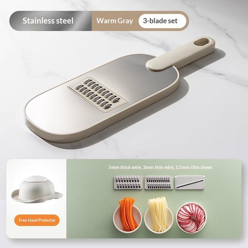 Vegetable Cutter Multi-function Chopper Slicing Shredding Dicing Fast Chopper Set for Potato Carrot Cucumber Home Kitchen