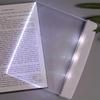 1 Pezzo Pannello LED Piatto Luce da Lettura Visione Notturna, Luce da Lettura Protezione Occhi Luce da Lettura Notturna per Studenti