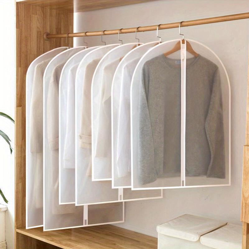 1PC Clothes Hanging Dust cover wedding Dress Cover Suit Coat Storage Bag Garment bags Organizer Wardrobe Hanging Clothing Organizers ZPG