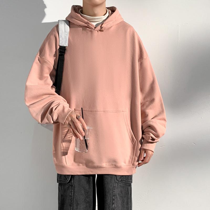 Kapüşonlu Hırka Rahat Sweatshirt Erkek Sonbahar ve Kış Erkek Çift Ceket Genç Giyim