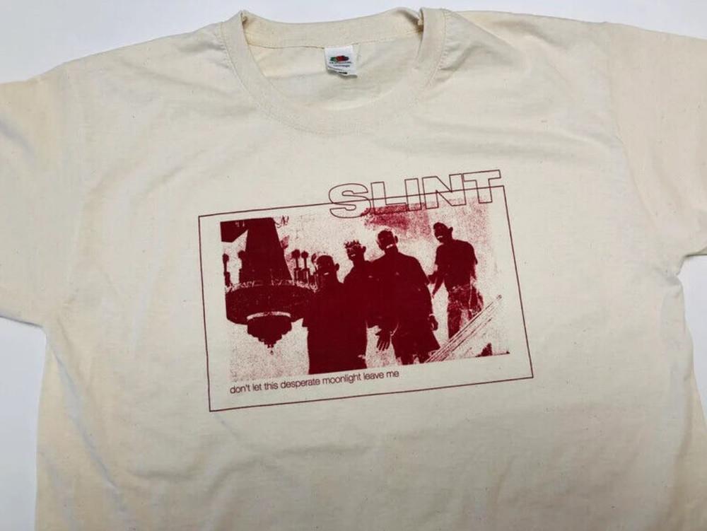 

Slint T-Shirt, Duster, Shellac, Moss Icon Basic Black Band T Shirt M