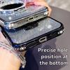 For Redmi Note 10 11 12 Mirror Bracket Magnetic Plating Glitter Case For Redmi Note 11 Pro Shockproof Silicone Cover Note 12 Pro