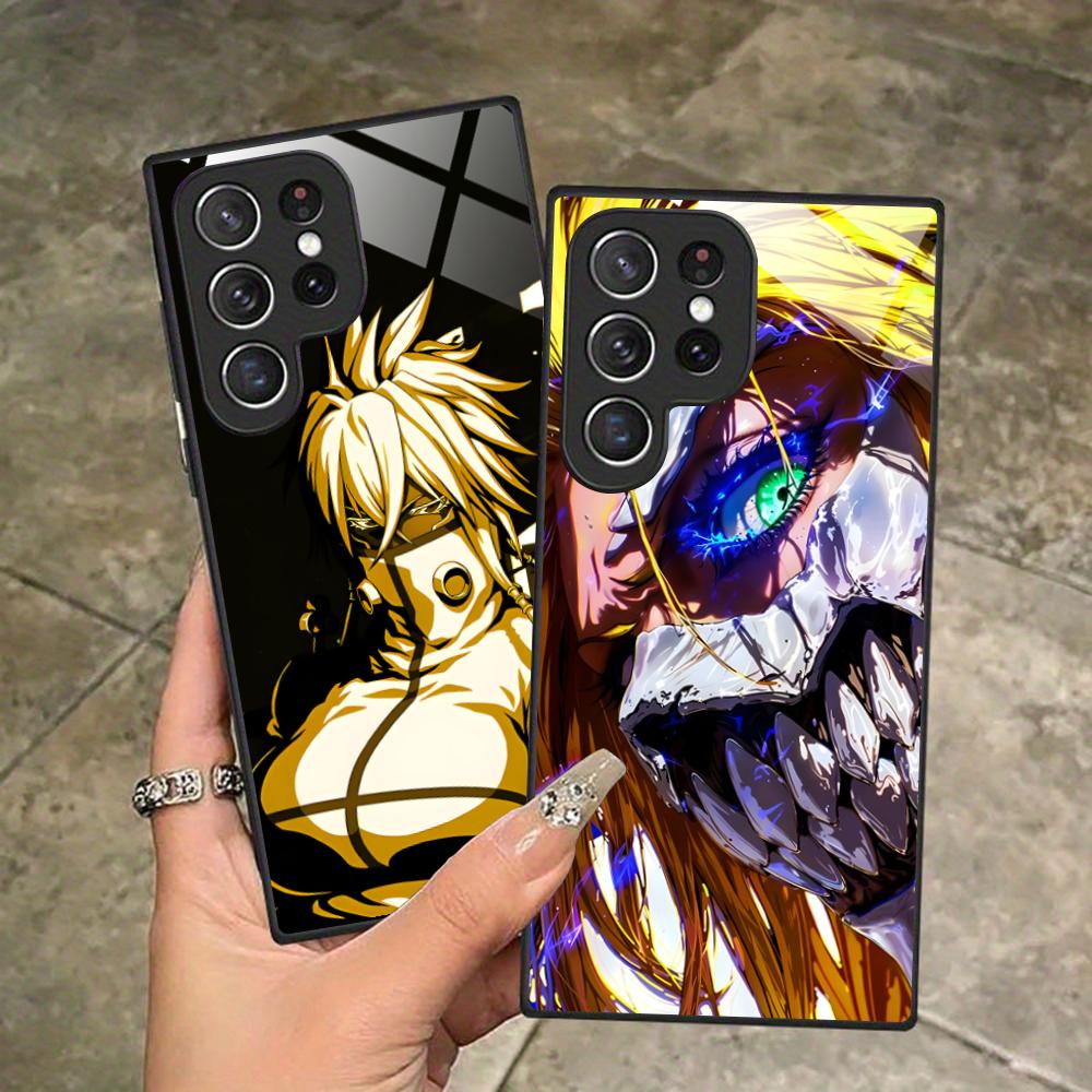Bleach Tier Harribel Cell Phone Case for Samsung Galaxy S26 S25 S24 S23 S22 S21 S20 Note20 Plus FE Ultra Glass Colorful Cover