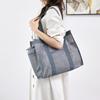 2025  Korean Beach Bag  Mesh Hollow Fitness Shoulder Bag Leisure Swimming Bag Travel Storage Washbag