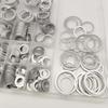 600-Piece Car Drain Plug Gasket Kit: 18 Sizes Aluminum Washers (6-24mm)