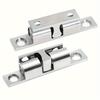 10Pcs Zinc Alloy Door Bead Locks Furniture Door Ball Latch Heavy-Duty Adjustable Positioning Buckles Spring Ball Catch Latches