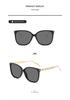 Trendy Oversized Women's Sunglasses: Fashionable Street Style UV Protection for Outdoor Travel