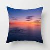 Luxury Home Decor Pillow Cover Car Living Room Sofa Cushion Cover Sunset Dusk Scenery Pattern Cushion Cover