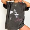 Aaliyah Tričko Pop Music Merch Tričko Retro 90. let Ležérní Tričko Letní Pánské a Dámské Volné a Prodyšné Tričko Top
