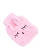 Hot Water Bottle Explosion Proof Prevent Scald Detachable Rabbit Pattern Plush Cover Hot Water Bag