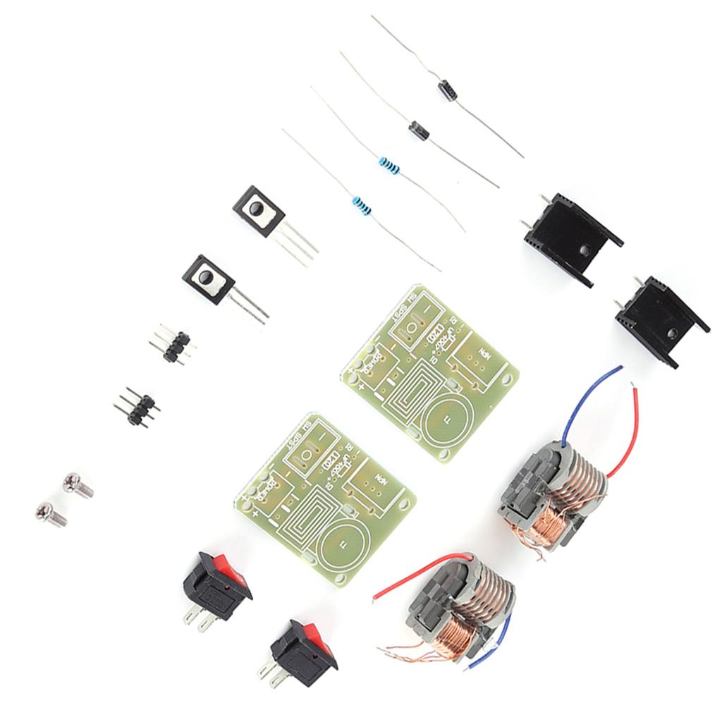 2 Sets 15KV High Voltage Generator Inverter Arc Igniter Coil Module Disassembled Parts