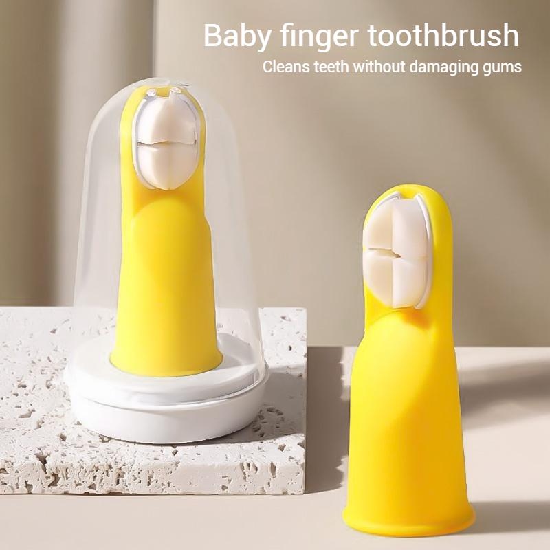 Finger Sleeve Toothbrush for Infants and Young Children Baby Oral Cleaning Artifact