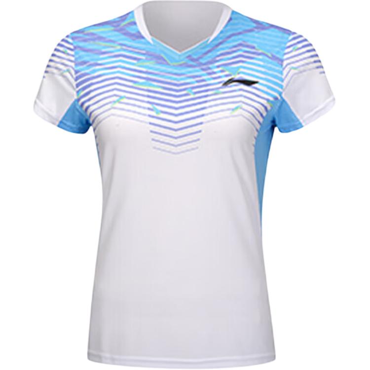 Футболка для бадминтона Li Ning с быстрой сушкой, короткий рукав, унисекс AAYU142_20250807160737 XL