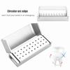 Aluminium Dental Bur Block 30 Holes Dental Sterilization Box Durable Dental Bur Holder  For Dentist