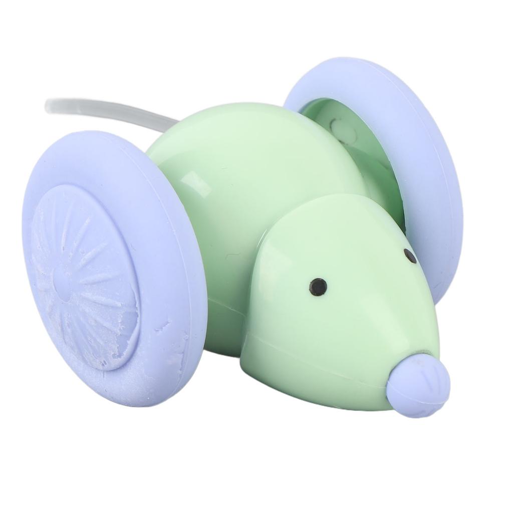 Automatic Movement Rat Toy ABS and Silicone Multifunctional Smart Electronic Rat Pet Toy for Indoor