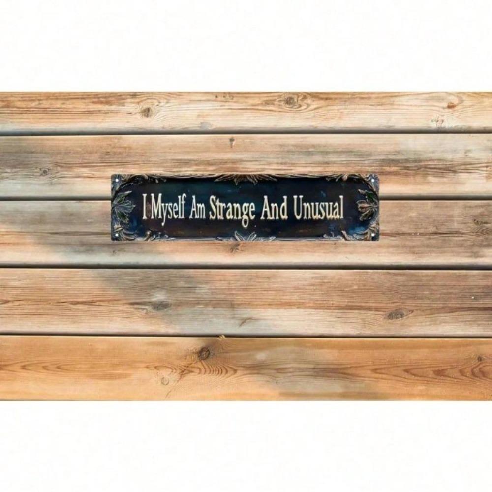 Metallschild Retro Halloween Dekor Lustiges Blechschild Seltsame Horror Wandkunst Für Zuhause Bar Man Cave