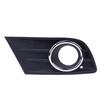 Fog Light Cover Fog Light Cover with Chrome  Trim Abrasion Proof Stylish Front Bumper Fog Lamps Bezel Trim Fog Light Frame