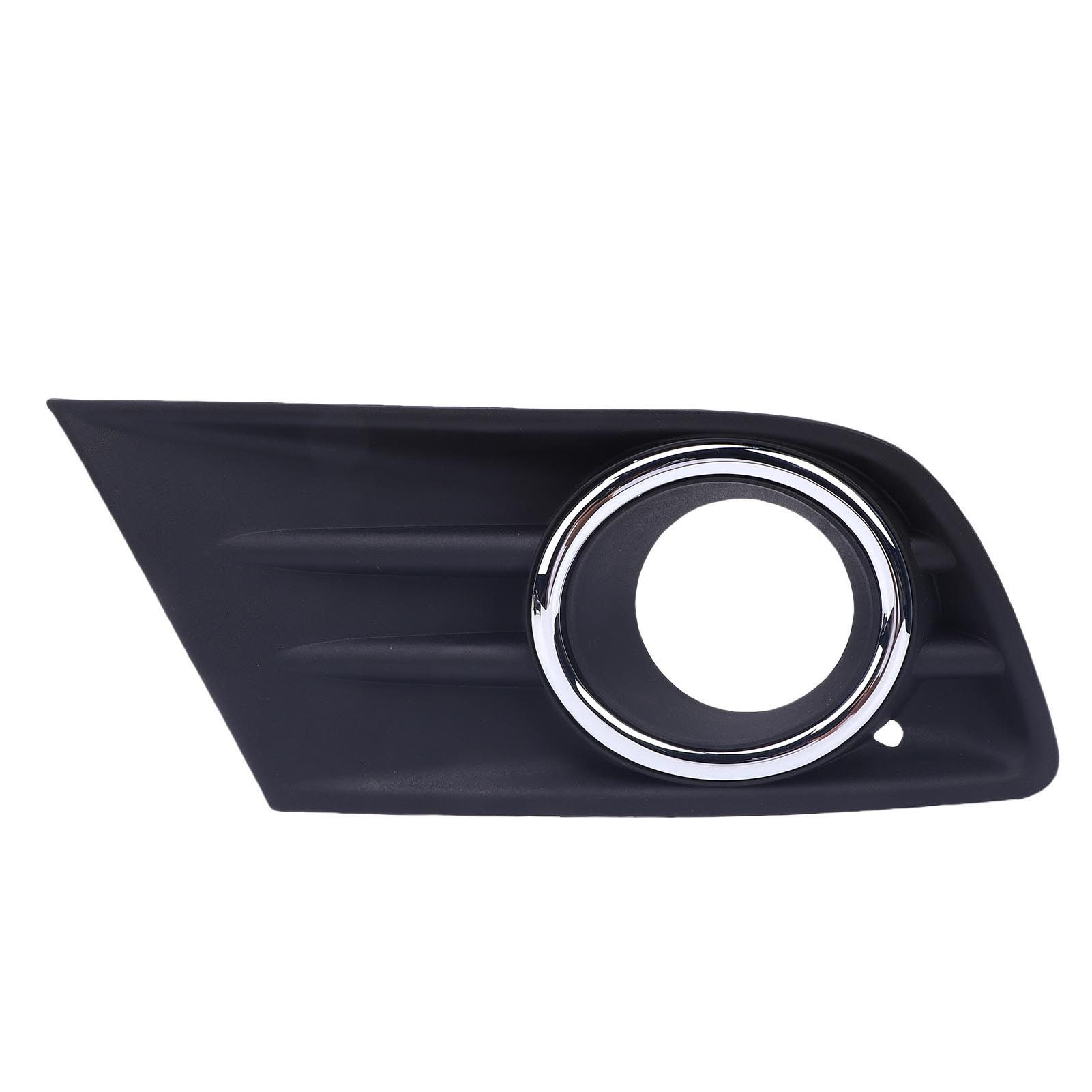 Накладка на противотуманную фару Накладка на противотуманную фару с хромированной отделкой Устойчивая к истиранию Стильная Накладка на рамку противотуманной фары переднего бампера Рамка противотуманной фары Right