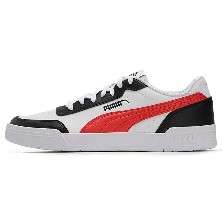 PUMA Caracal White Poppy Red Men s 369863-24 EU 36