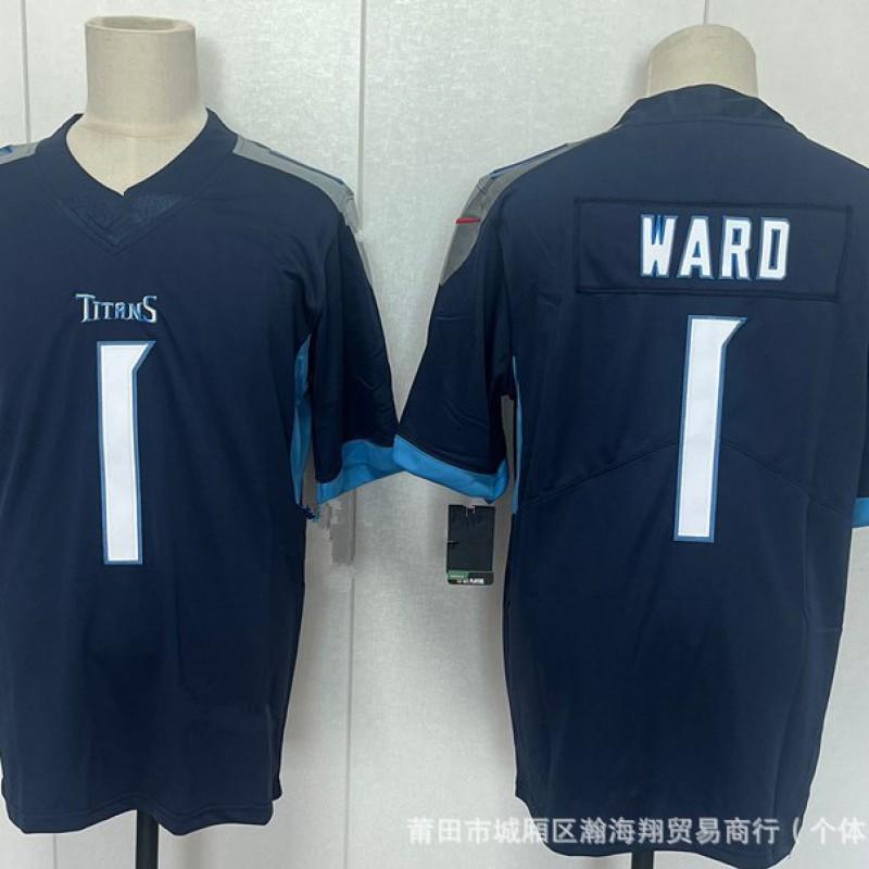 Titans Team Football Jersey Mens Womens Embroidered Rugby Shirt All Season Sportswear