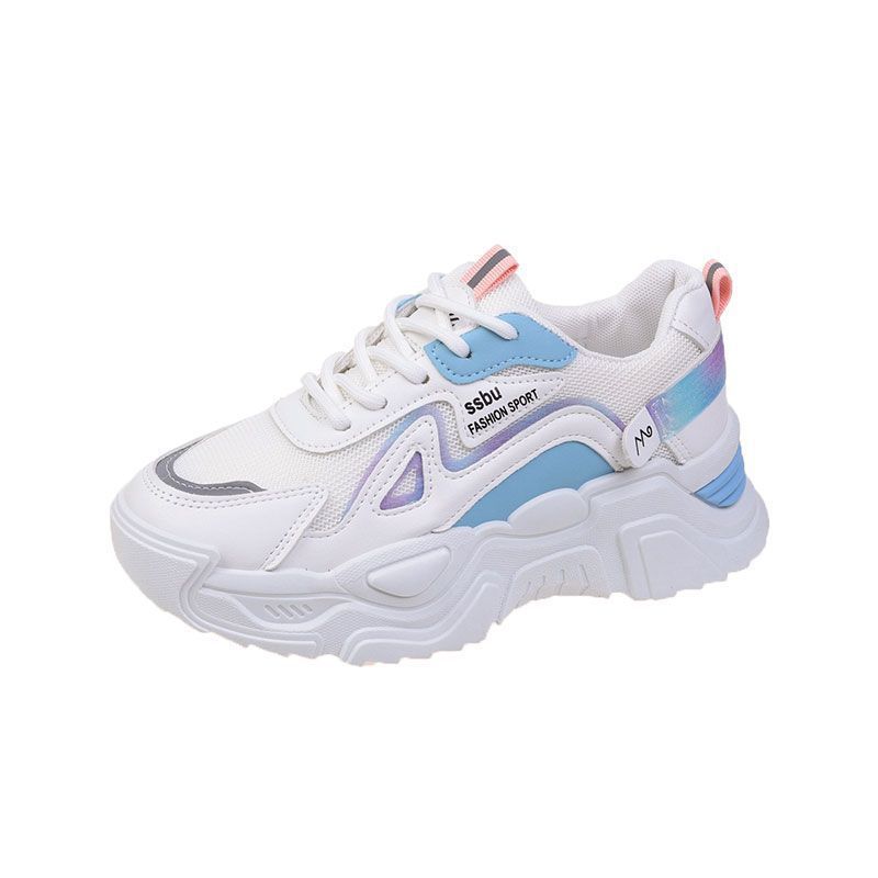 Daddy shoes women's new trendy and versatile 2025 spring and autumn popular sports shoes women's white shoes women's casual shoes