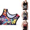 Premium Quality Summer Men's Tank Tops Vest Featuring Vibrant 3d Printed Graphics