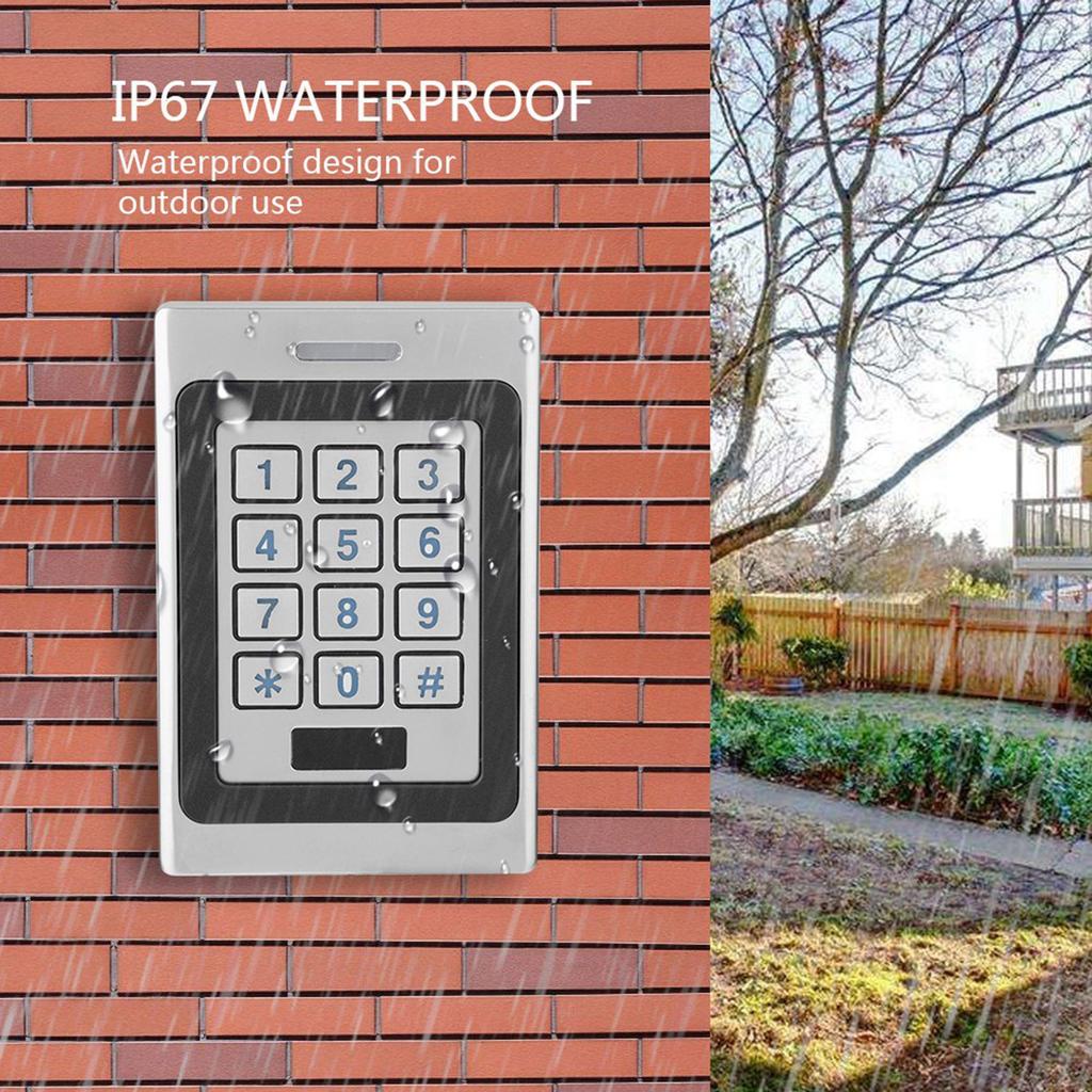 IP67 RFID Card Door Access Controller Keypad Security Door Access Control System